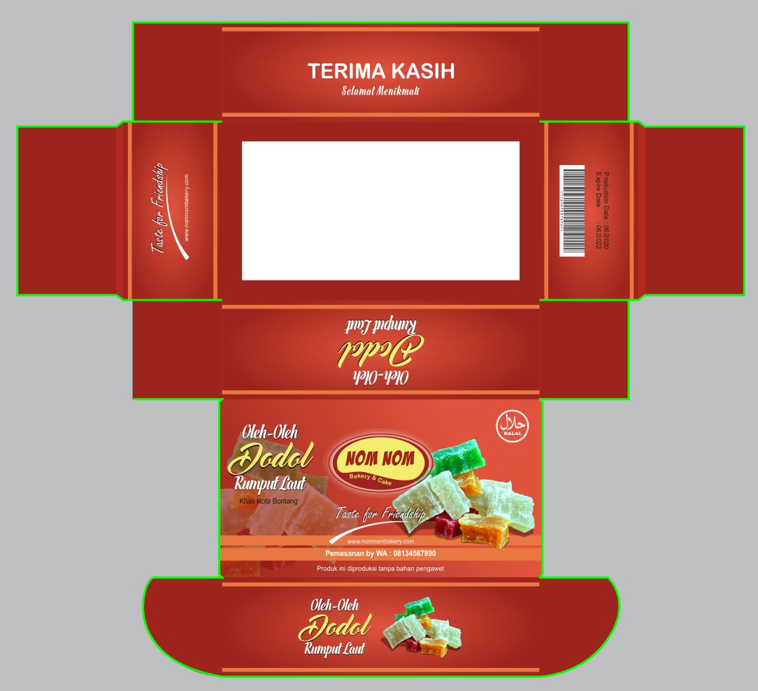 Detail Template Desain Box Makanan Nomer 24