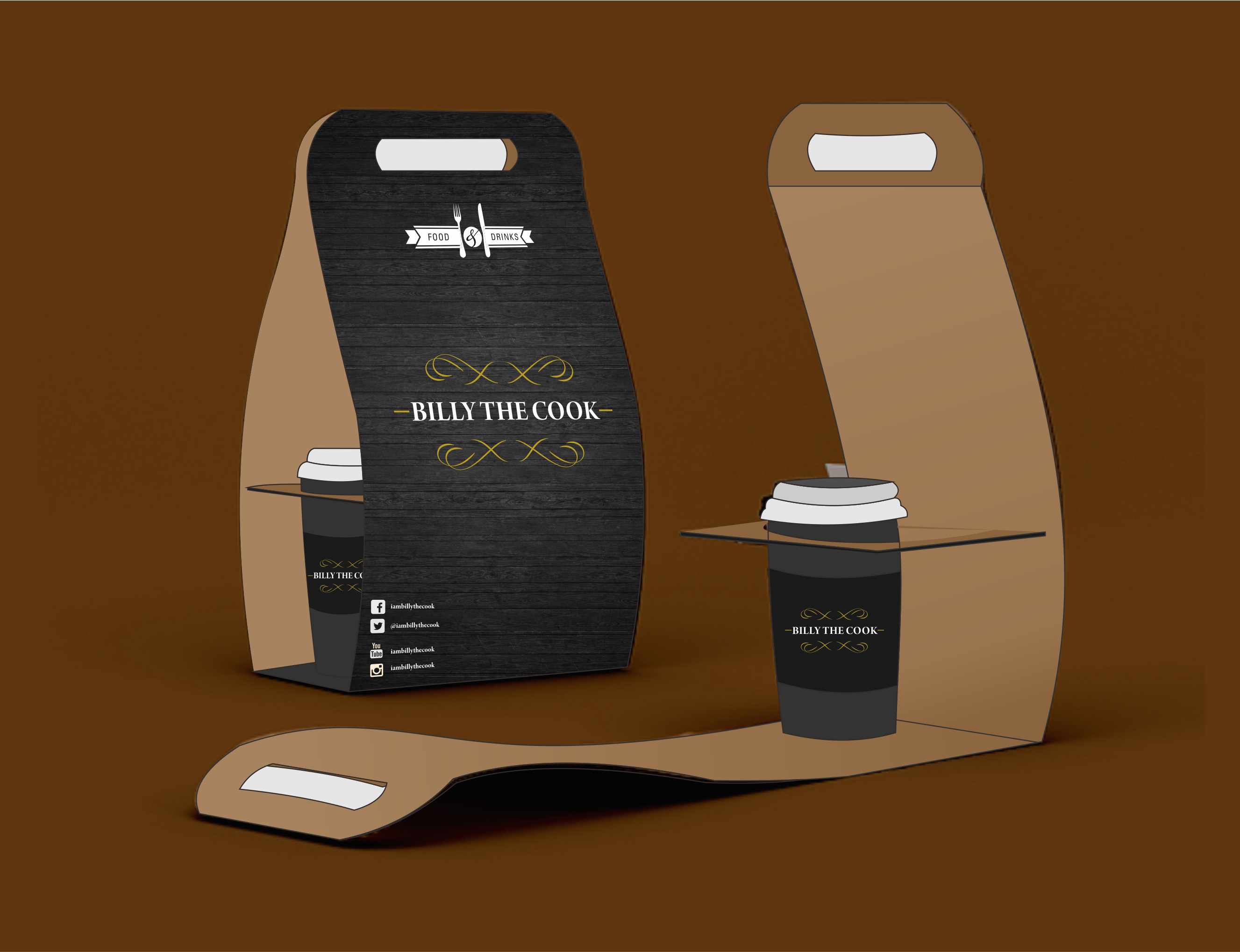 Detail Template Desain Box Makanan Nomer 39