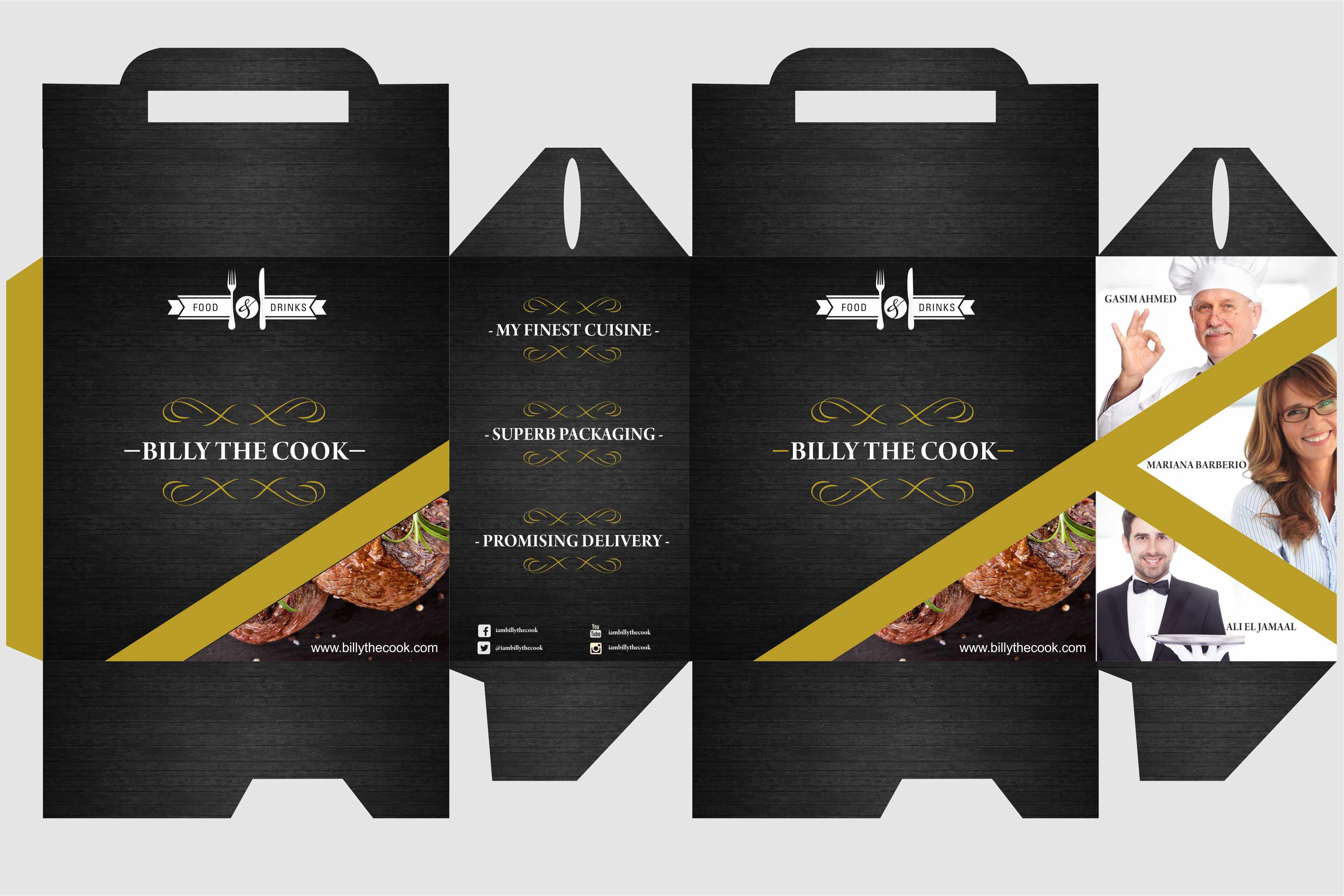 Detail Template Desain Box Makanan Nomer 8