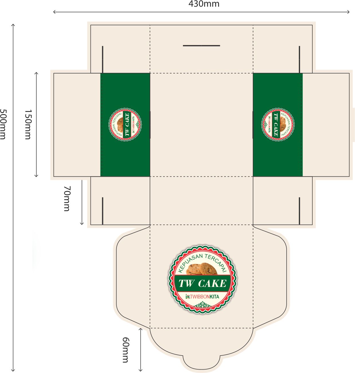 Detail Template Desain Box Makanan Nomer 9