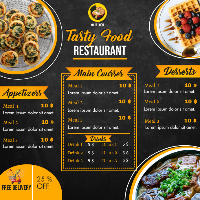 Detail Template Desain Menu Makanan Nomer 23