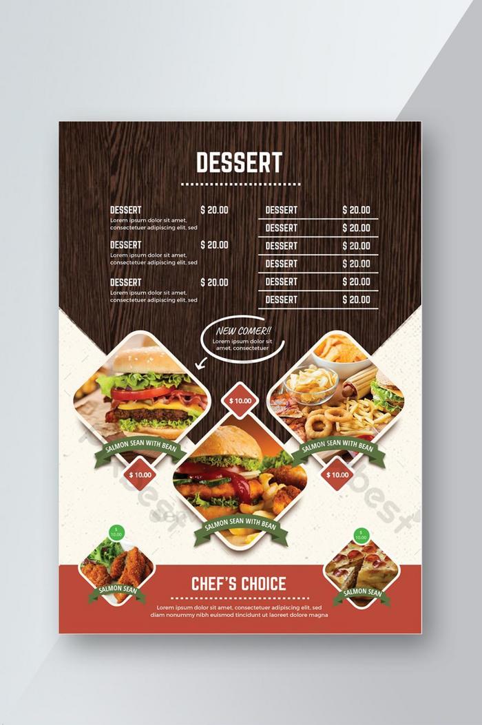 Detail Template Desain Menu Makanan Nomer 4