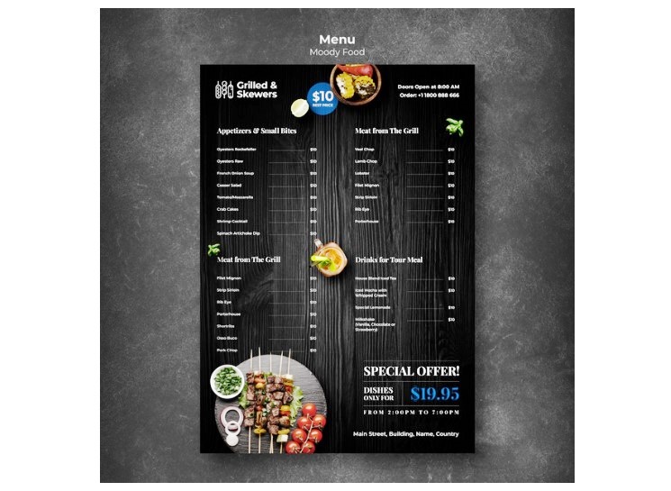 Detail Template Desain Menu Makanan Nomer 28