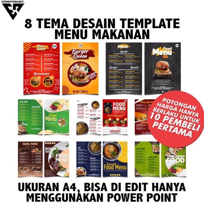 Detail Template Desain Menu Makanan Nomer 30