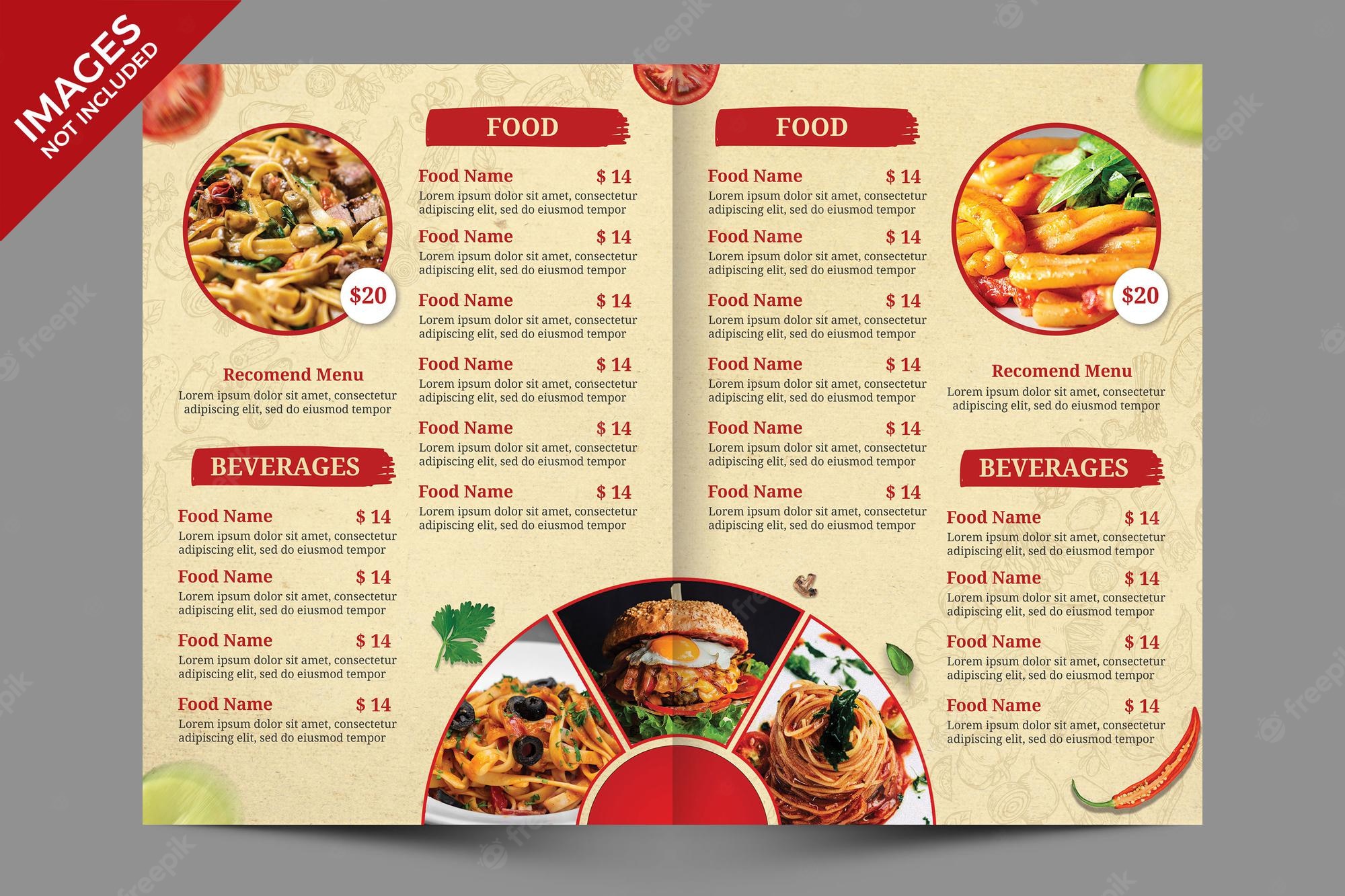 Detail Template Desain Menu Makanan Nomer 31