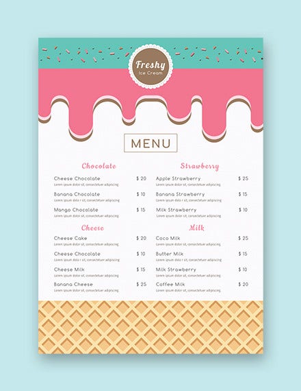 Detail Template Desain Menu Makanan Nomer 32