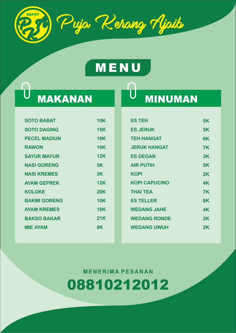 Detail Template Desain Menu Makanan Nomer 33