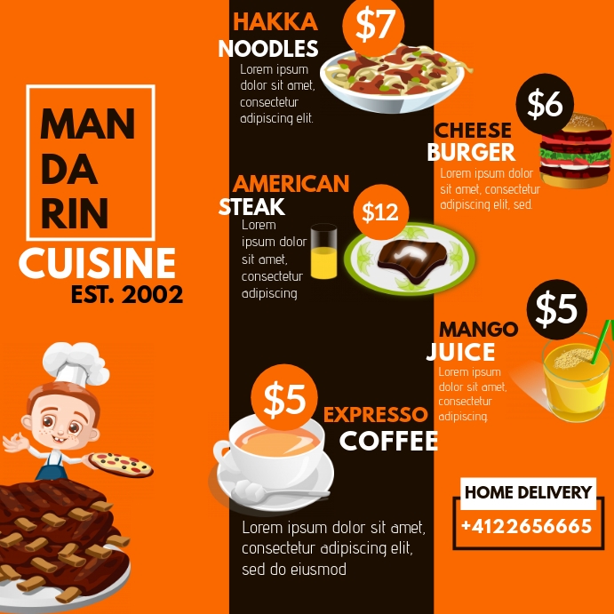 Detail Template Desain Menu Makanan Nomer 42