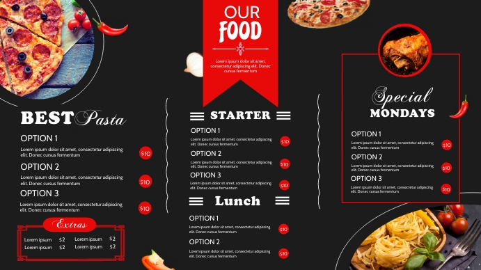 Detail Template Desain Menu Makanan Nomer 9