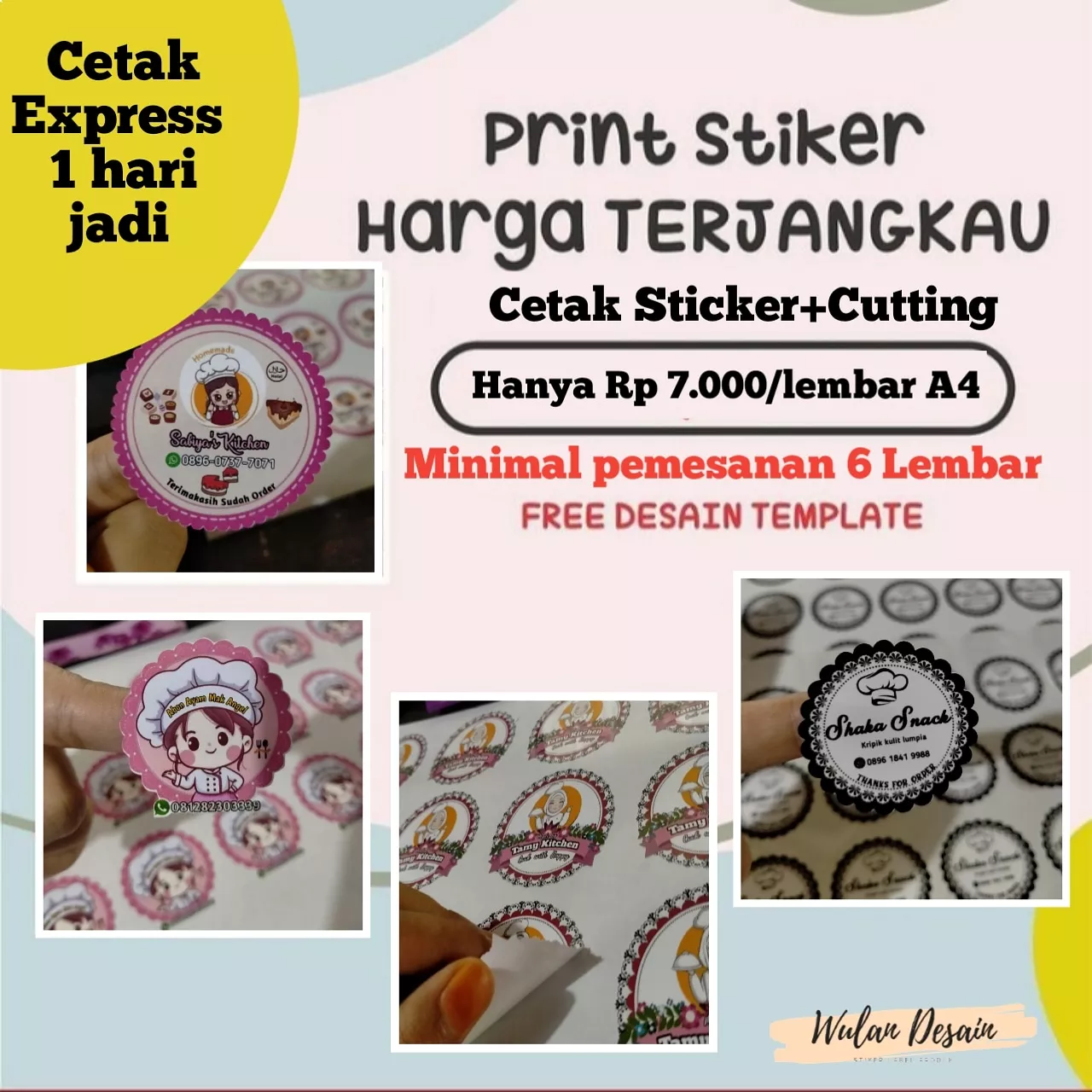 Detail Template Desain Stiker Makanan Nomer 39