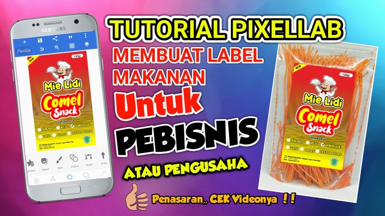 Detail Template Desain Stiker Makanan Nomer 45