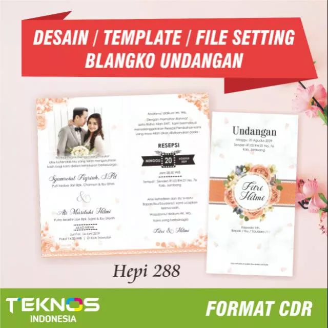 Detail Template Desain Undangan Nomer 19