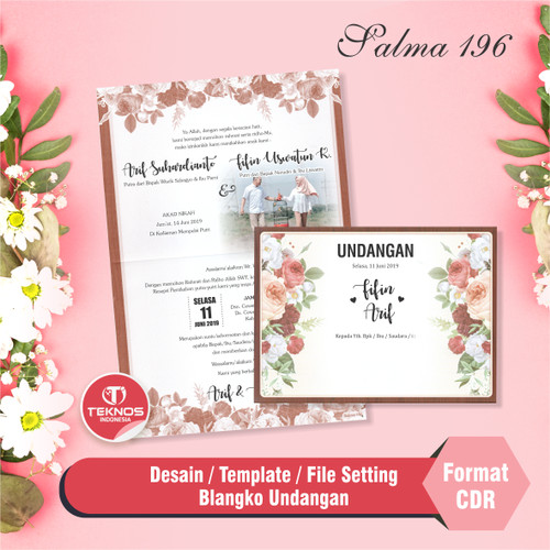 Detail Template Desain Undangan Nomer 6