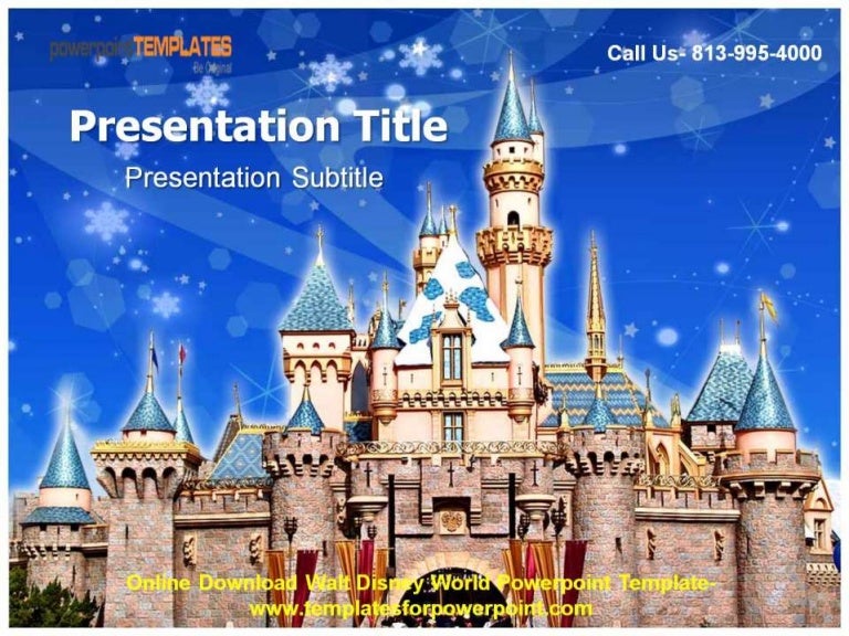 Detail Template Disney Powerpoint Nomer 17