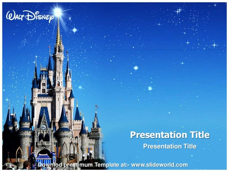 Detail Template Disney Powerpoint Nomer 2