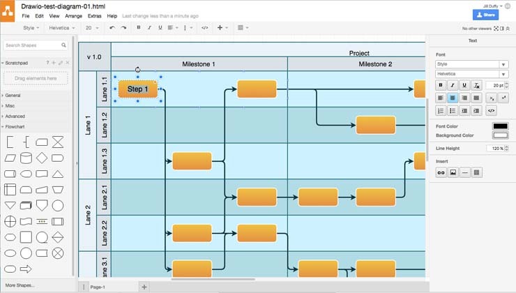 Detail Template Draw Io Nomer 20