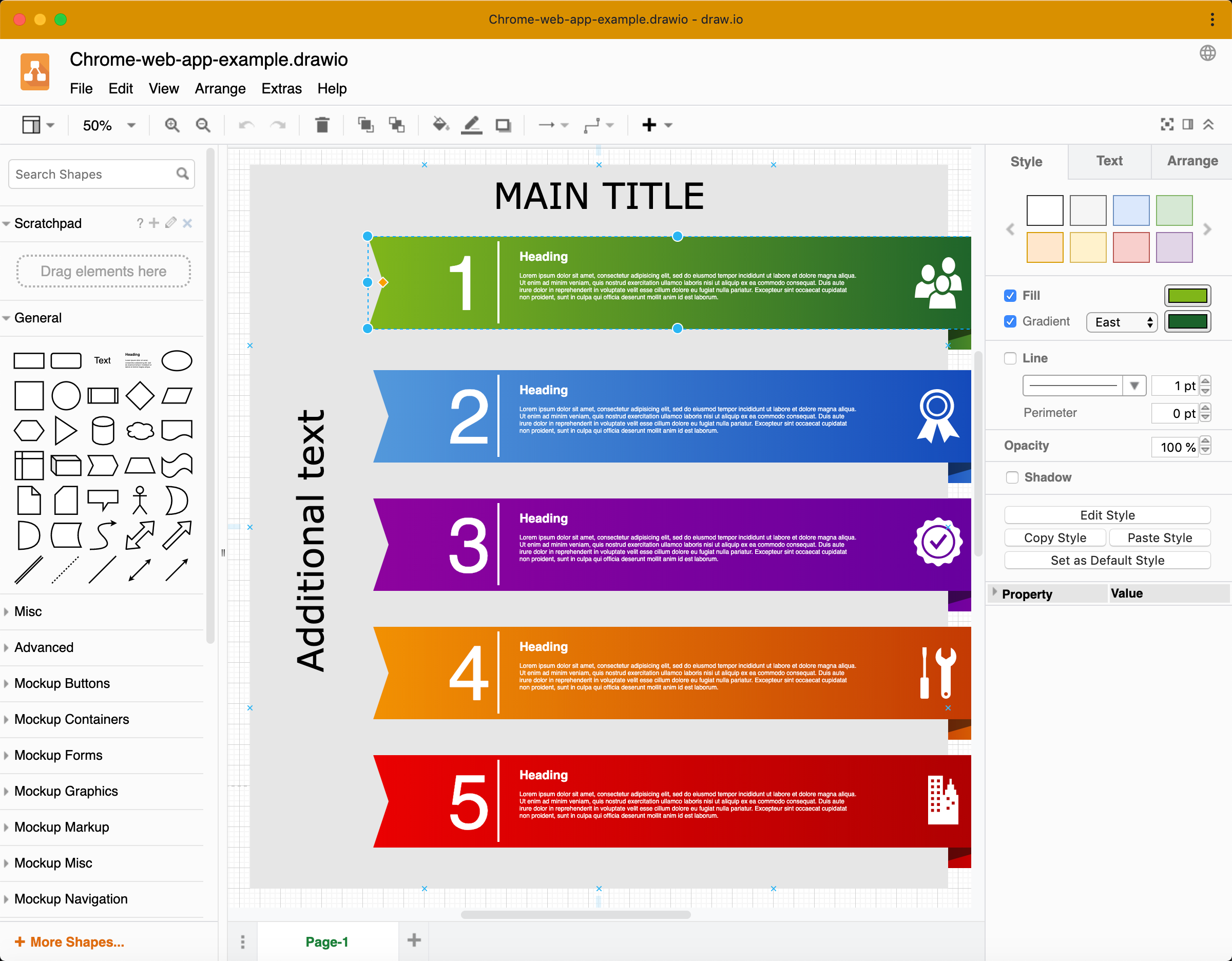 Detail Template Draw Io Nomer 22