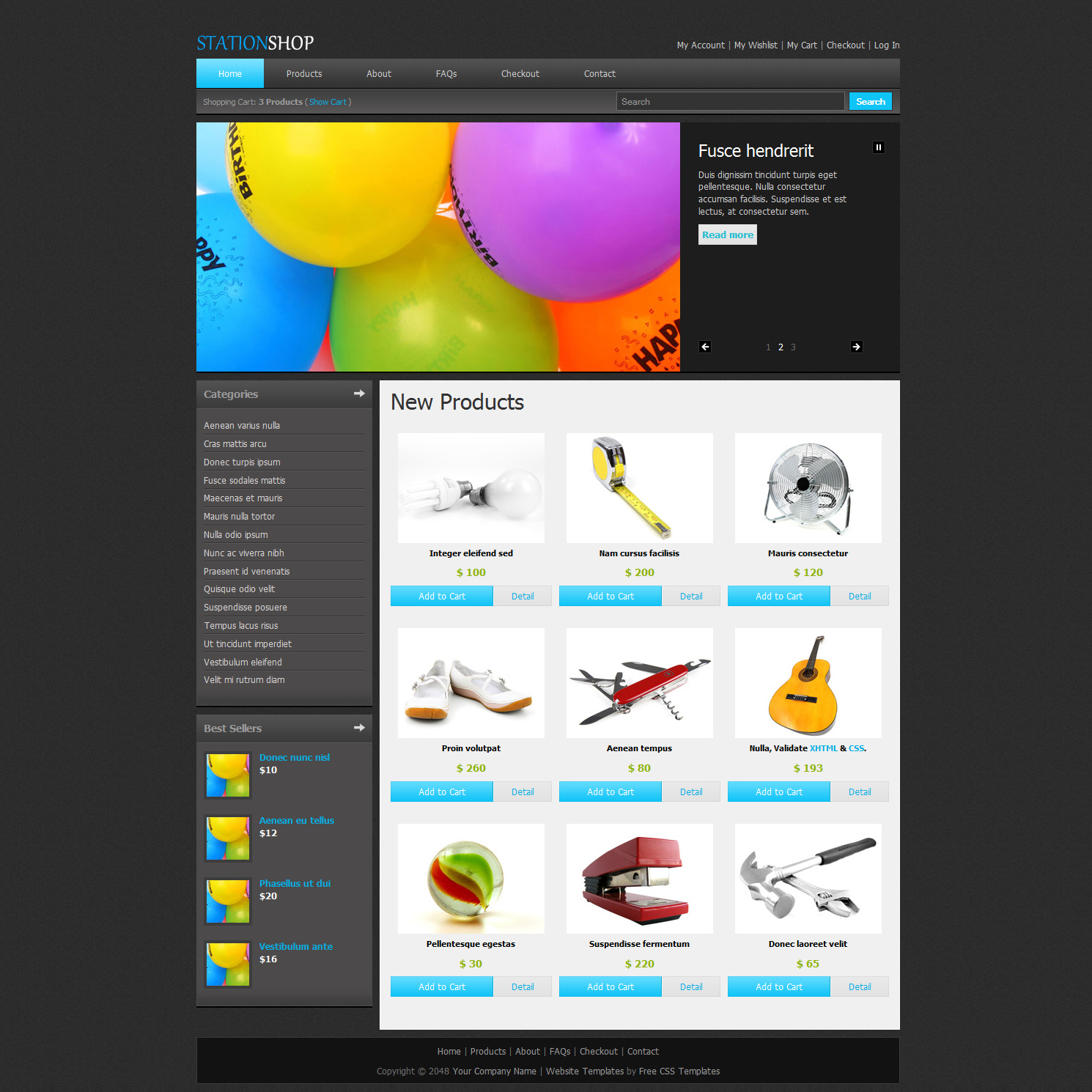 Detail Template Dreamweaver Html Nomer 10