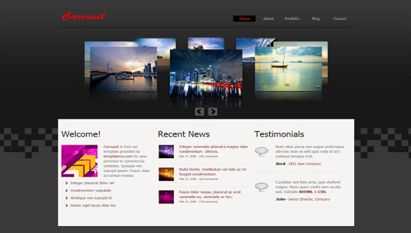 Detail Template Dreamweaver Html Nomer 11
