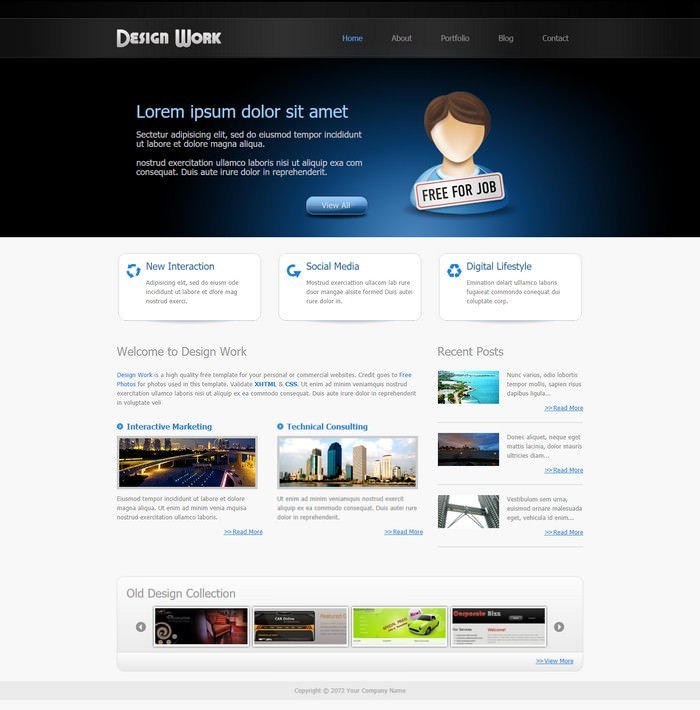 Detail Template Dreamweaver Html Nomer 43