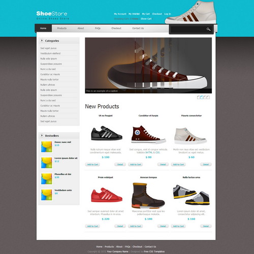 Detail Template Dreamweaver Html Nomer 8