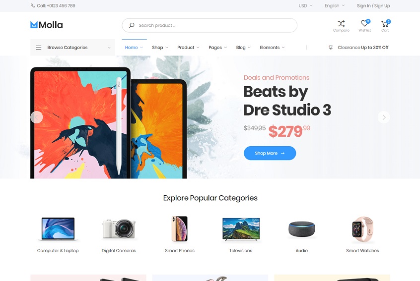 Detail Template E Commerce Nomer 31