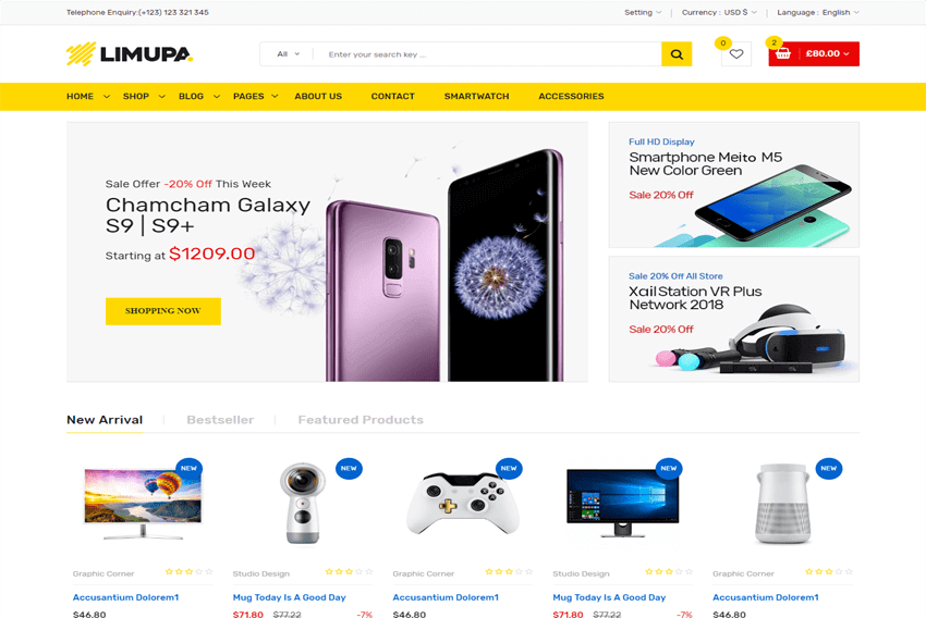 Detail Template E Commerce Nomer 35