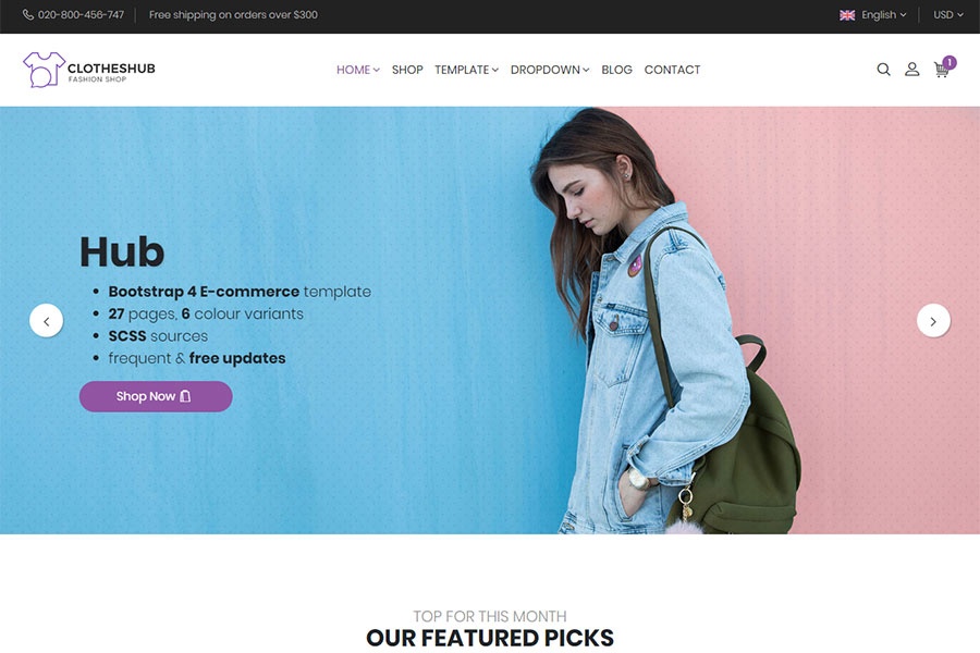 Detail Template E Commerce Nomer 41