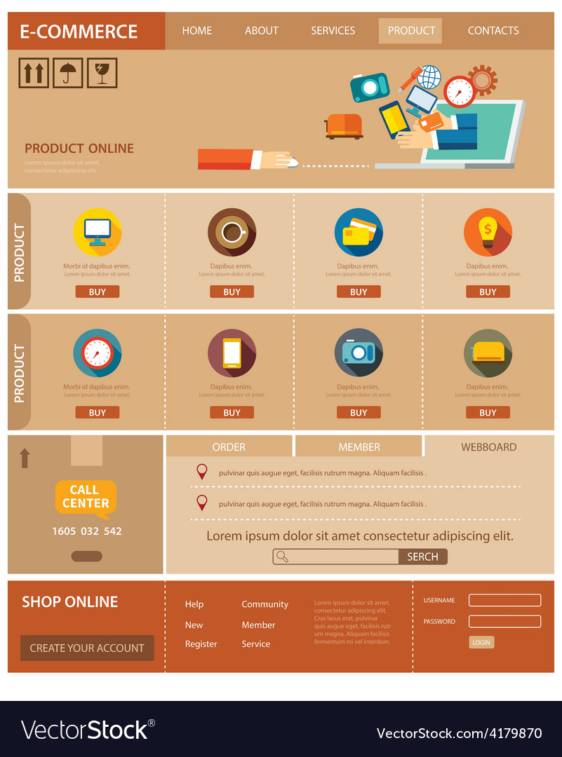 Detail Template E Commerce Nomer 44