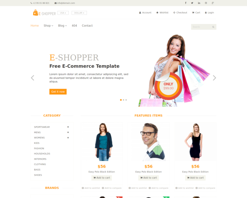 Detail Template E Commerce Nomer 54
