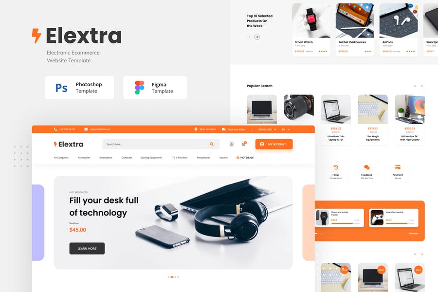 Detail Template E Commerce Nomer 7