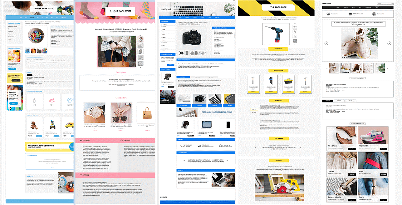 Detail Template Ebay Gratis Nomer 4