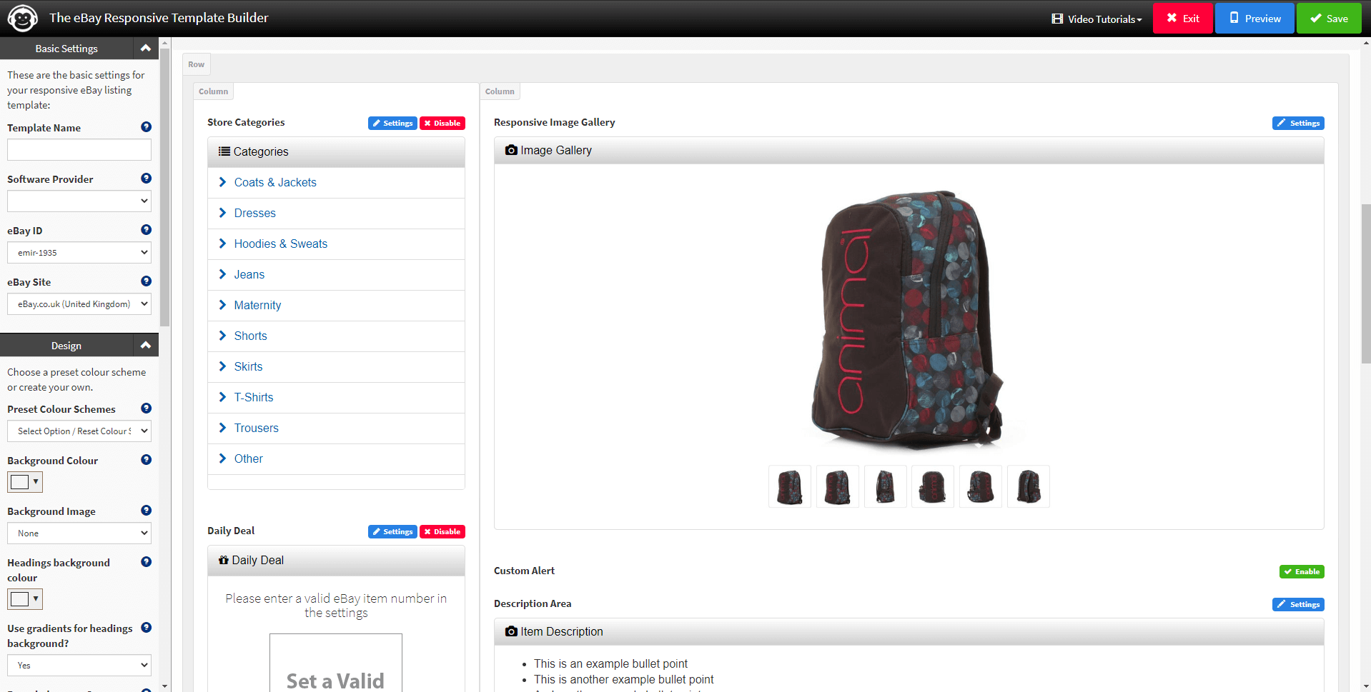 Detail Template Ebay Gratis Nomer 42