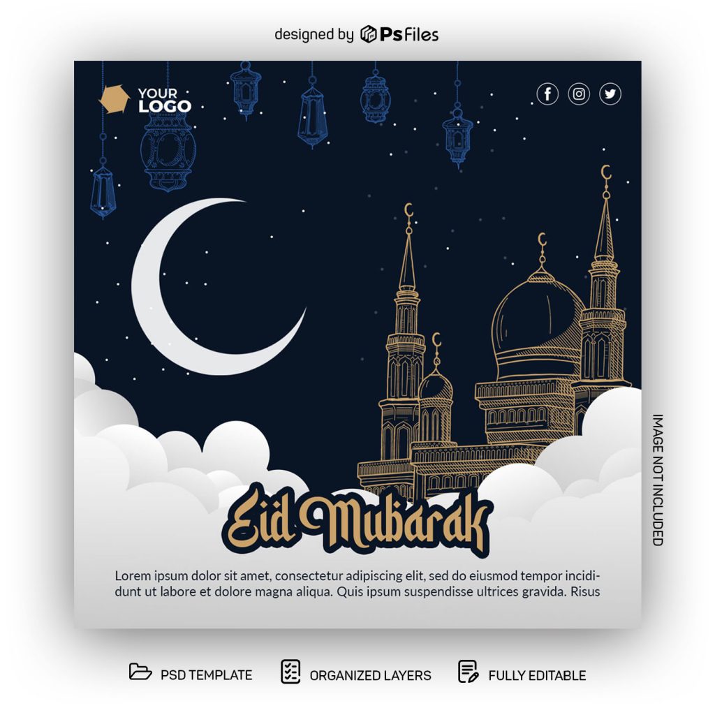 Detail Template Eid Mubarak Nomer 38