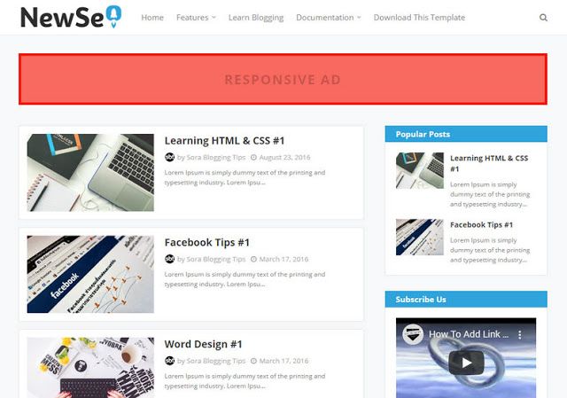 Detail Template Facebook Blogger Nomer 10