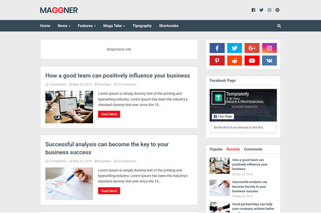 Detail Template Facebook Blogger Nomer 12