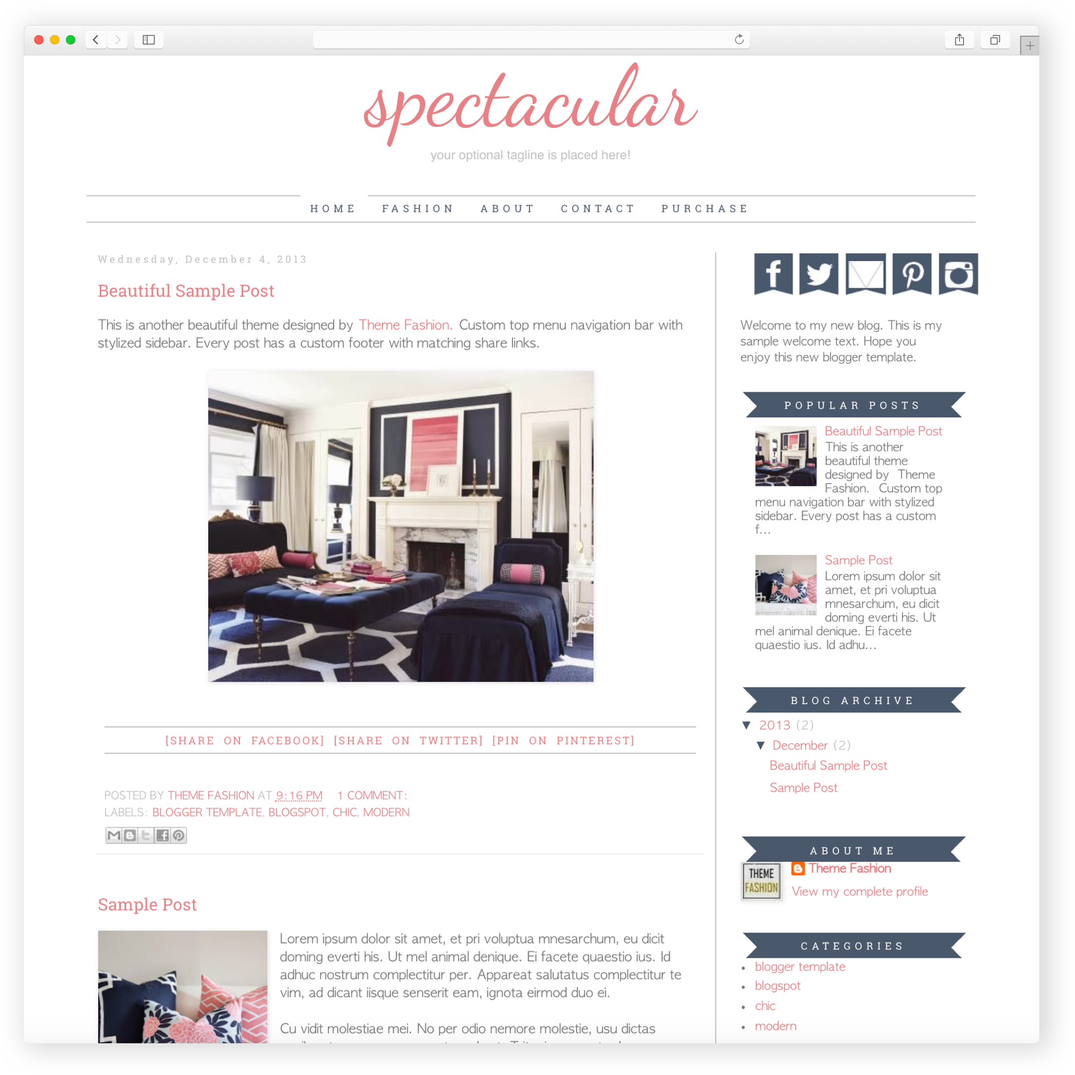 Detail Template Facebook Blogger Nomer 31