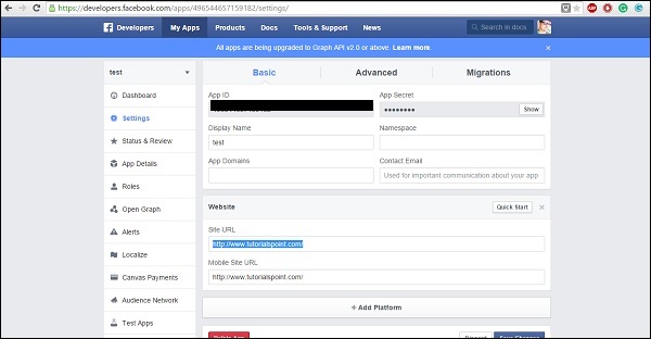 Detail Template Facebook Html Css Nomer 30