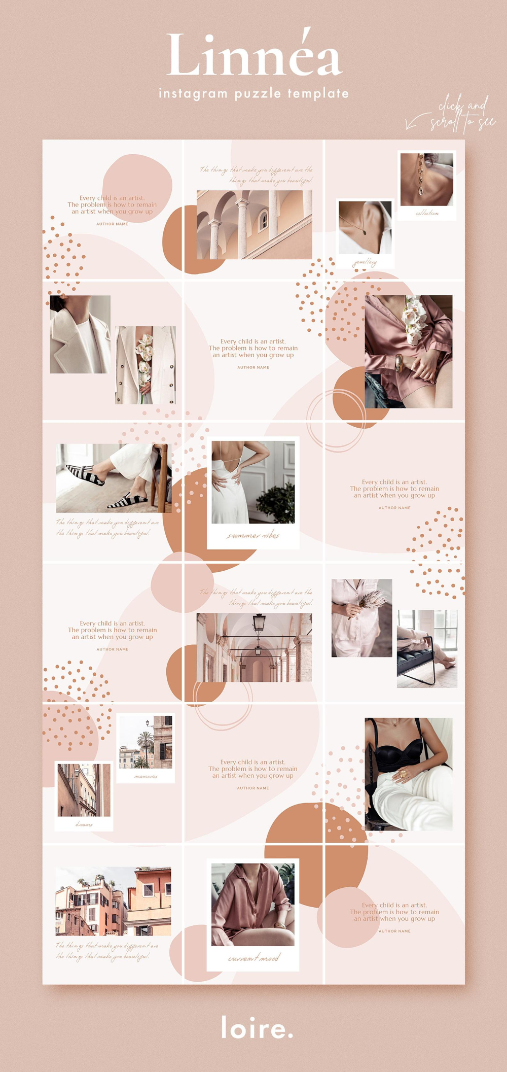 Detail Template Feed Instagram Nomer 17