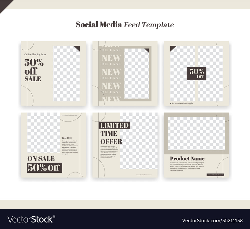 Detail Template Feed Instagram Cdr Nomer 20