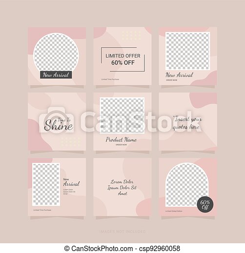 Detail Template Feed Instagram Cdr Nomer 54