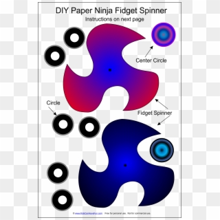 Download Template Fidget Spinner Nomer 15