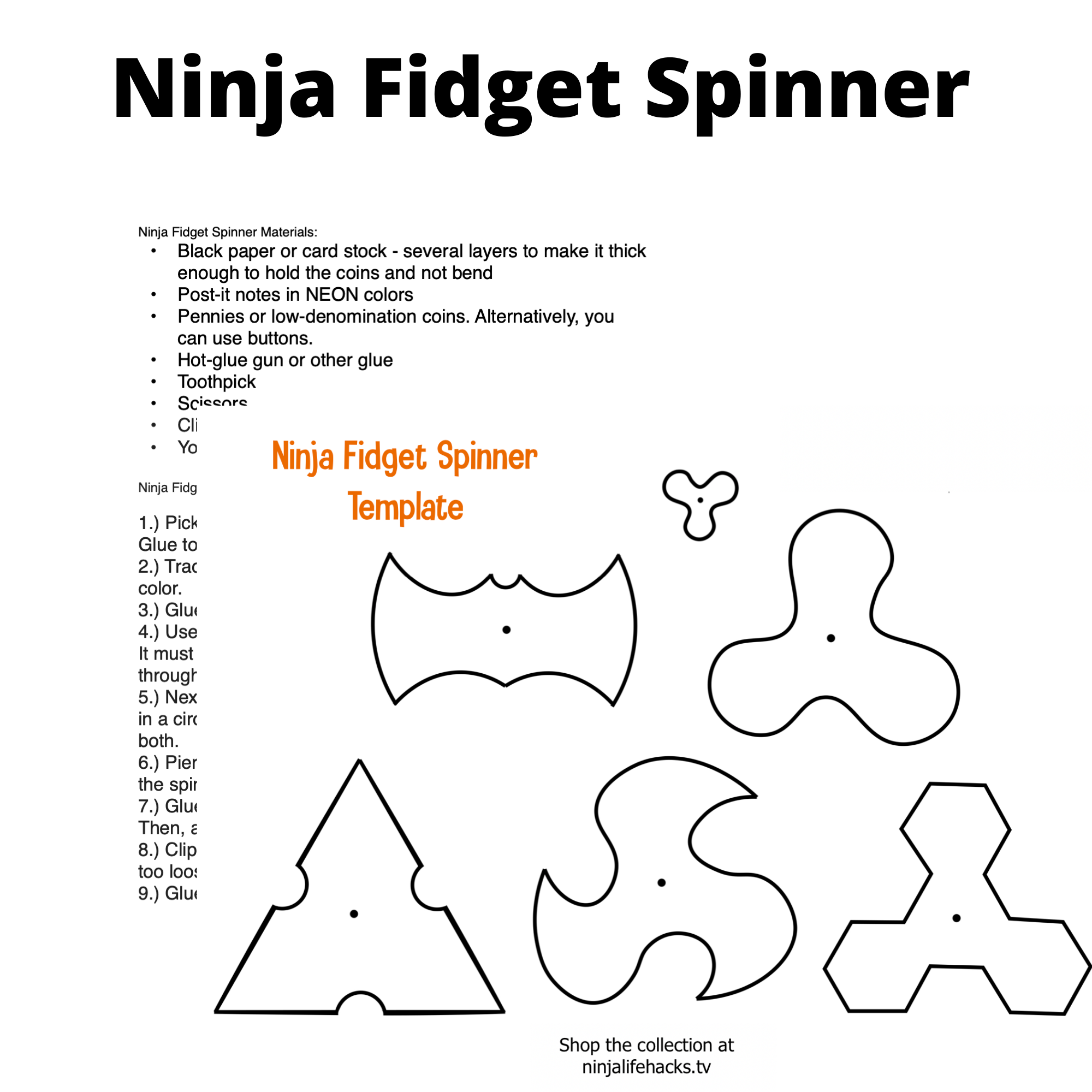 Detail Template Fidget Spinner Nomer 27