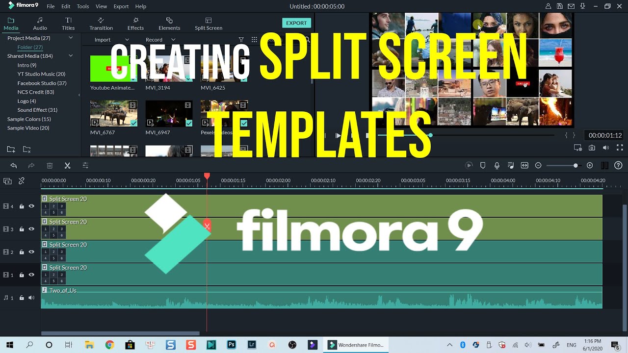 Detail Template Filmora 9 Nomer 5