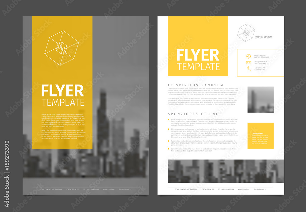 Detail Template Flyer Cdr Nomer 35