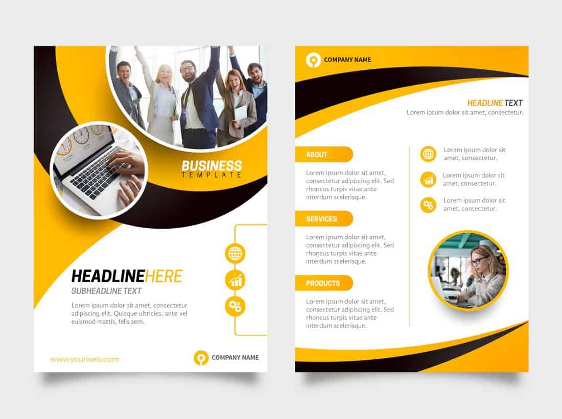 Detail Template Flyer Gratis Nomer 6