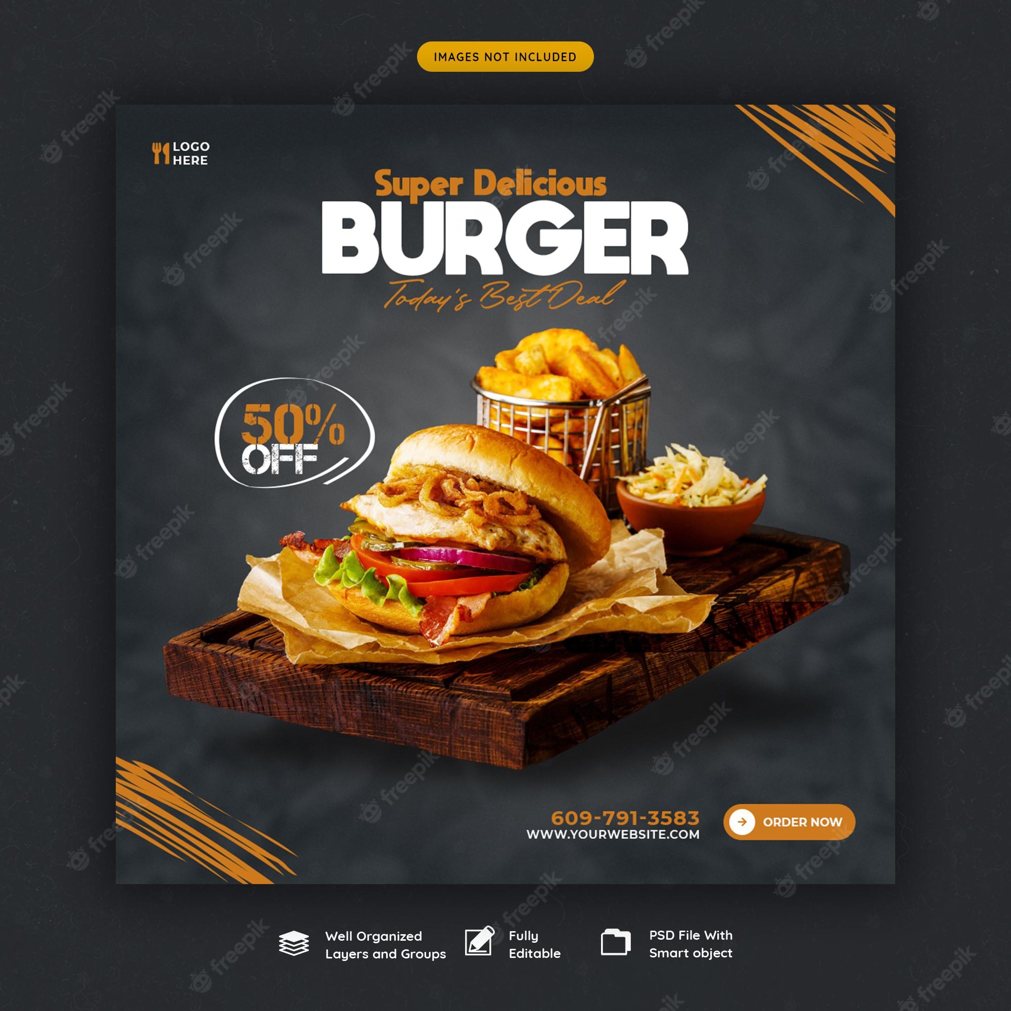 Detail Template Food Psd Nomer 5