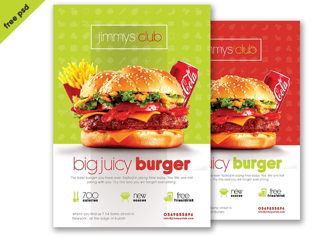 Detail Template Food Psd Nomer 42