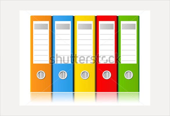 Detail Template For Box File Label Nomer 3