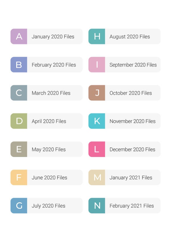 Detail Template For Box File Label Nomer 29